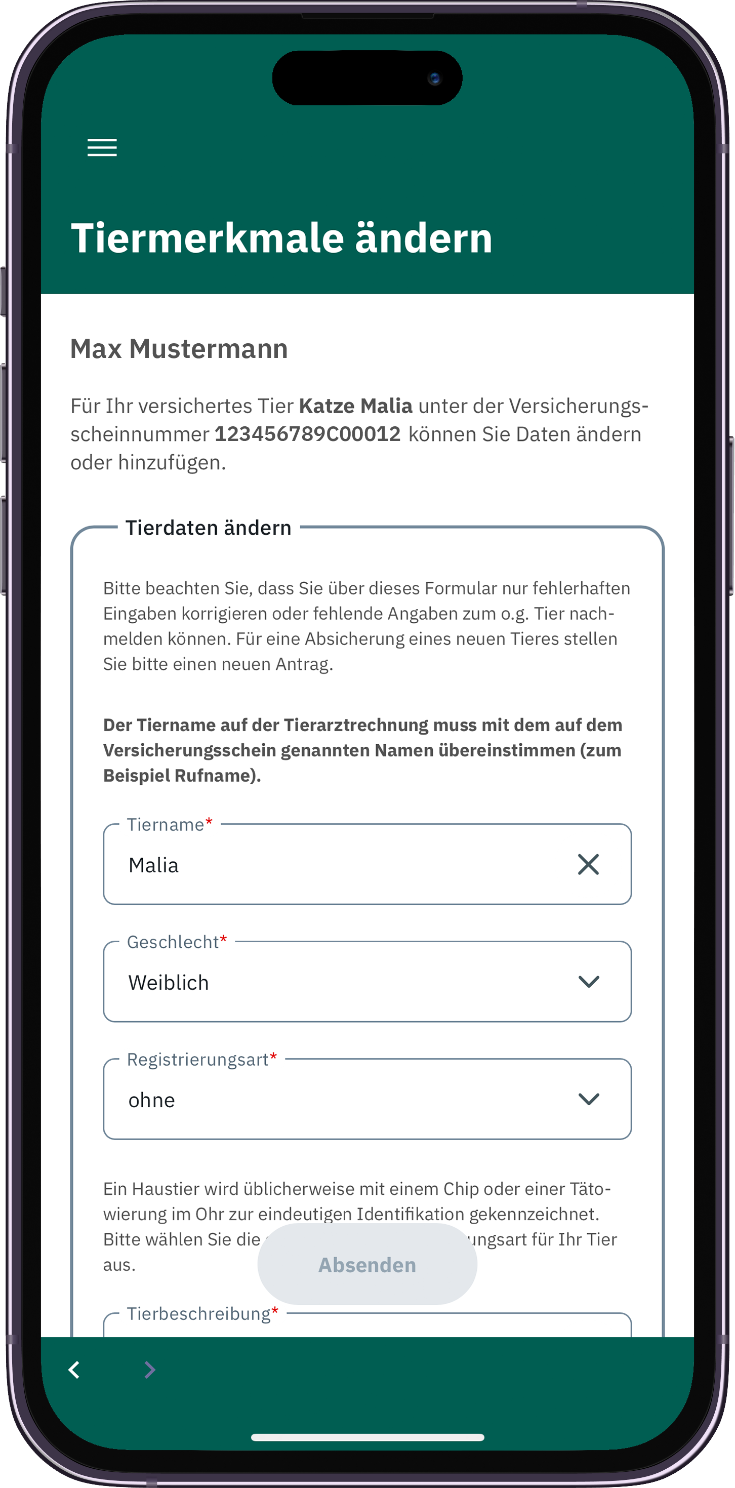 Tiermerkmale 1