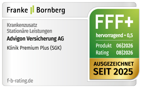 Qualitaetssiegel-08-2026-Advigon-KV-Zusatz-stationaer-KlinikPremium-Plus-SGK-FFF+_quer