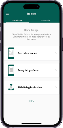 Belege erfassen klein